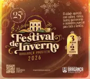 Festival de Inverno de Bragança Paulista chega à 25ª edição com programação gratuita