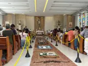Fiéis mantêm tradição do tapete de Corpus Christi em Natal