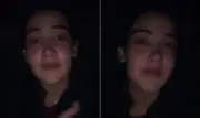 Filha de Regis Danese chora ao falar de incêndio que destruiu casa