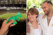 Filho de Neymar, Davi Lucca, 14, lança marca de dinossauros 3D