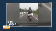 Flagrante: passageiro em saca de açaí na BR-316