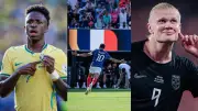 Fotógrafo rifa camisa de Neymar e registra Vinícius Jr., Mbappé e Haaland na Copa