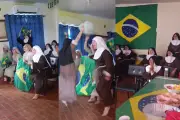 Freiras de Dourados viralizam comemorando vitória do Brasil sobre o Japão