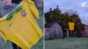 Frio extremo no RS: camisa da seleção congela e 24 cidades têm temperatura negativa
