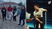 Fãs acampam por mais de uma semana para show de Luan Santana em Porto Alegre