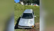 Fuga com carro furtado termina em batida e prisão em Dracena
