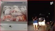 Funcionários de frigorífico presos suspeitos de furtar 80 kg de carne em MG