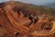 Futuros de minério de ferro sobem com dados da China e queda nos embarques