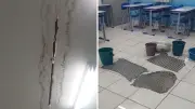 Goteira em escola de Hortolândia força transferência de alunos