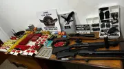 Grande arsenal apreendido em Macapá; homem e mulher presos