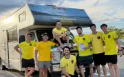 Grupo de goianos viaja de motorhome para acompanhar Brasil na Copa do Mundo