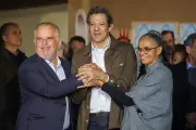 Haddad anuncia França como vice e despreocupa-se com 2º turno em SP