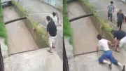 Heróis salvam menino de correnteza em resgate dramático no Tadjiquistão
