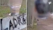 Homem amarrado a poste com placa de 'ladrão' no RS vira alvo de investigação por tortura