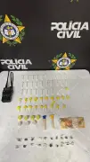 Homem condenado por tráfico de drogas é preso com drone em Barra Mansa