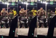 Homem joga lata de cerveja no rosto de PM em Palmas