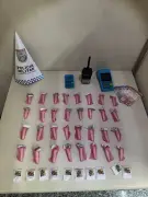 Homem é preso com drogas e material de tráfico em Paraty