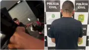 Homem preso por agredir companheira e ameaçar incendiar casa em Crateús