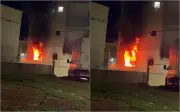 Homem segue internado em estado grave após incêndio em apartamento em Pouso Alegre