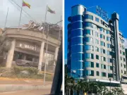 Hotel desaba após terremotos de 7,5 e 7,2 na Venezuela