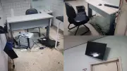 Idoso preso após quebrar TV, computador e impressora em PA de Vila Velha
