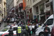 Imagens do metrô mostram tiroteio na estação São Bento; policial em estágio probatório