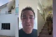 Incêndio atinge casa de Régis Danese em Uberlândia; produtor é socorrido
