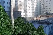 Incêndio atinge imóvel comercial em Botafogo, Zona Sul do Rio