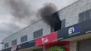 Incêndio atinge loja de roupas femininas em Hortolândia; gatos são resgatados