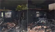 Incêndio destrói casa e interdita imóvel por risco de desabamento em SP