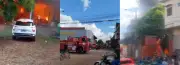 Incêndio destrói casas de madeira em vila no Pará; seis famílias ficaram desabrigadas
