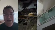 Incêndio destrói quarto do filho do cantor Regis Danese em Uberlândia
