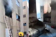 Incêndio em apartamento atinge Residencial Santa Bárbara em Várzea Grande
