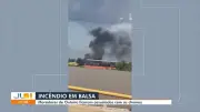 Incêndio em balsa assusta moradores de Outeiro, no Pará
