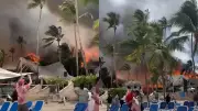 Incêndio em resort na República Dominicana deixa um morto e 1.700 evacuados