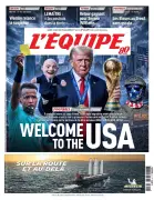 Infantino é retratado como fantoche de Trump em capa de jornal francês
