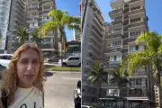 Influenciadora viraliza ao decorar nomes de prédios em Santos