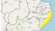 Inmet emite alerta amarelo de chuvas para 25 cidades de PE