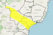 Inmet emite alerta de chuvas intensas para o Vale do Paraíba
