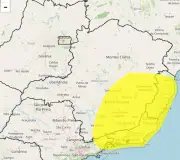 Inmet emite alerta de tempestade para BH e 490 cidades de MG