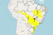 Inmet emite alertas de chuva intensa e queda de temperatura no Vale do Paraíba