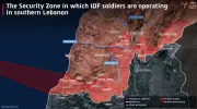 Israel publica mapa de operações no Líbano e negocia permanência com EUA