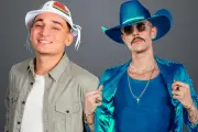 João Gomes e Luan Pereira na Festa da Farinha em Anastácio