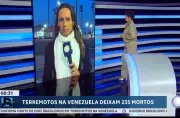 Jornal da Record supera SBT com cobertura de terremoto na Venezuela