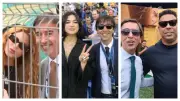 Jornalista interrompe transmissão ao vivo para tirar foto com Shakira na Copa