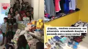 Jornalista troca presentes de aniversário por doações há 10 anos no Piauí