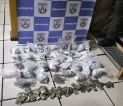 Jovem de 23 anos é preso por tráfico de drogas em Mendes, RJ