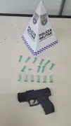 Jovem preso por ameaçar companheira em Sapucaia, RJ