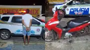 Jovem preso por quebrar medida protetiva e roubar moto da mãe no PI