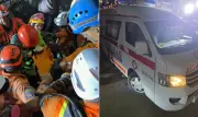 Jovem resgatado com vida após 106 horas sob escombros na Venezuela